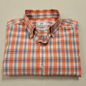 Southern Tide Plaid Long Sleeve Men's Sz M